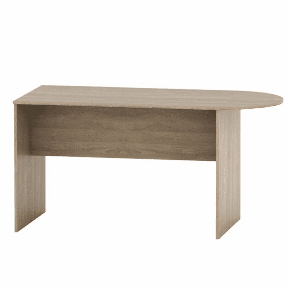 KONDELA Zasadacia stôl s oblúkom 150, dub sonoma, TEMPO ASISTENT NEW 022